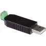 Joy-it Konverter (USB/RS485) Raspberry Pi, Arduino [1x USB 2.0 Stecker A - 1x 2-Draht-Kabel] 0 m Schwarz (SBC-ttl-rs485)