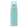 Trinkflasche Sigg 8992.50 1000 ml Edelstahl, blau, 271×80 mm, 230 g