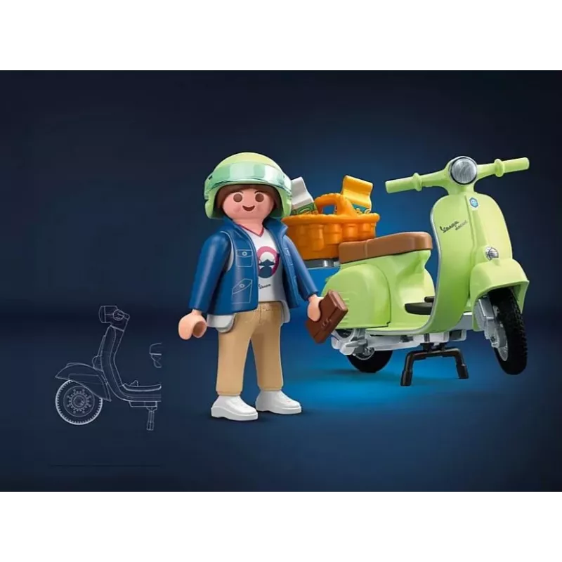 Figurenset Vespa 71621 1969 Vespa 150 Sprint Veloce, hellgrün