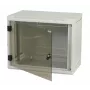 Wandmontierter Schrank Triton RBA-15-AS5-CAX-A1 15U/500 Glastür Grau