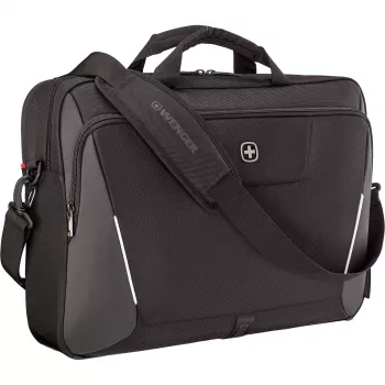 Laptop-Aktentasche Wenger XE Brief 17 – passend für 17-Zoll-Laptops, Tablet-Fach, schwarz