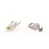 RJ45-Stecker GEMBIRD CAT7 8P8C vergoldet 15µ FTP/SFTP, 100er-Pack