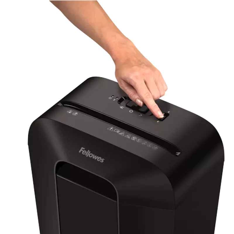 Fellowes Powershred LX41 Aktenvernichter Partikelschnitt Schwarz