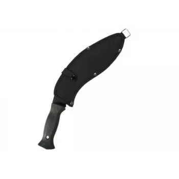 Machete Mil-Tec Kukri 15534000 – Edelstahlklinge 255 mm, Gesamtlänge 375 mm, ABS-Griff, inklusive Hülle
