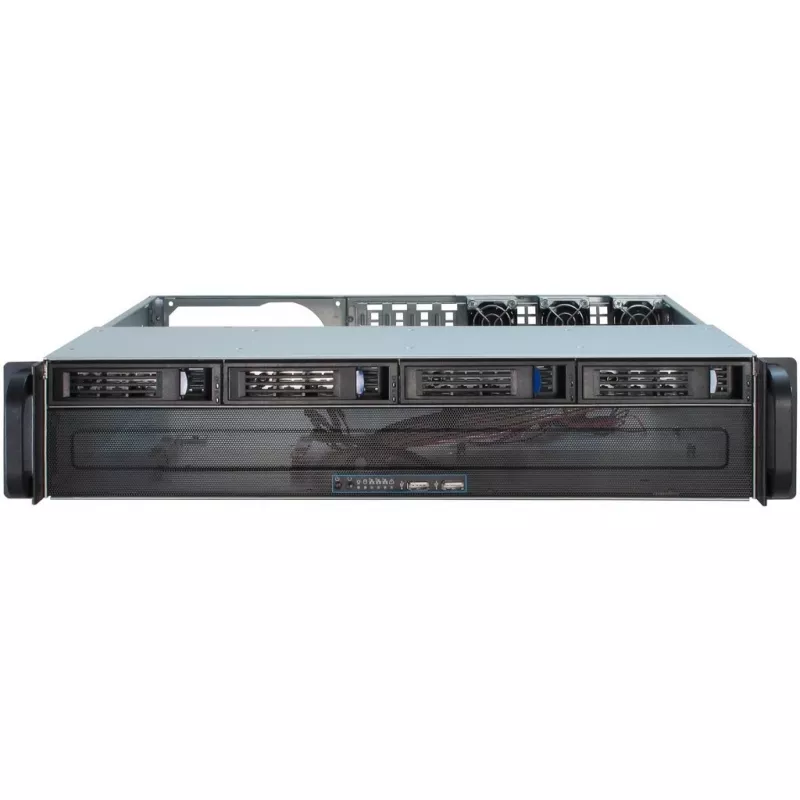 Inter-Tech IPC 2U-2404S - Rack - einbaufähig - 2U - micro ATX