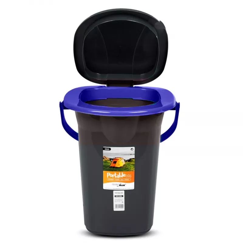 Abfallbehälter Greenblue GB320BB Schwarz Blau Kunststoff 19L
