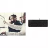 CHERRY KC 1000 Tastatur Büro USB QWERTY Spanisch Schwarz