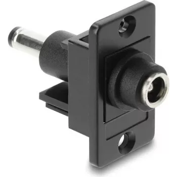 Panel-Montage DC-Hohlstecker-Adapter DELOCK 5,5x2,5 mm auf 5,5x2,1 mm, Modell 91120