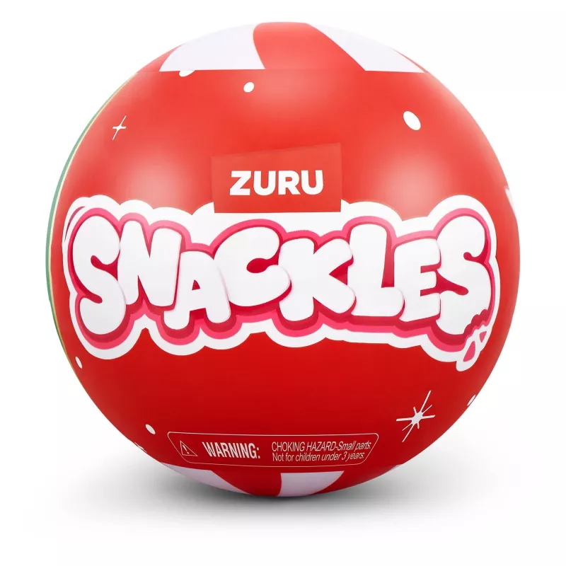 Spielfigur Zuru Snackles Christmas – Überraschungs-Sammelblindbox, sortierte Einzelfigur