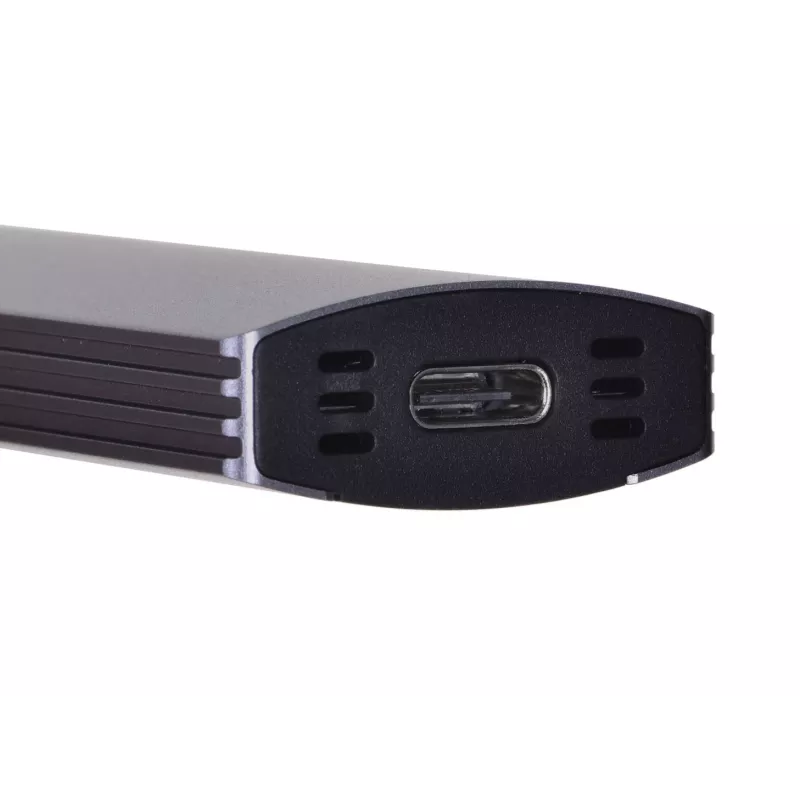 M.2 SSD-Gehäuse Unitek uDrive Grau — M.2 (2230/2242/2260/2280), NVMe/SATA III, USB-C 10 Gbit/s, Aluminium