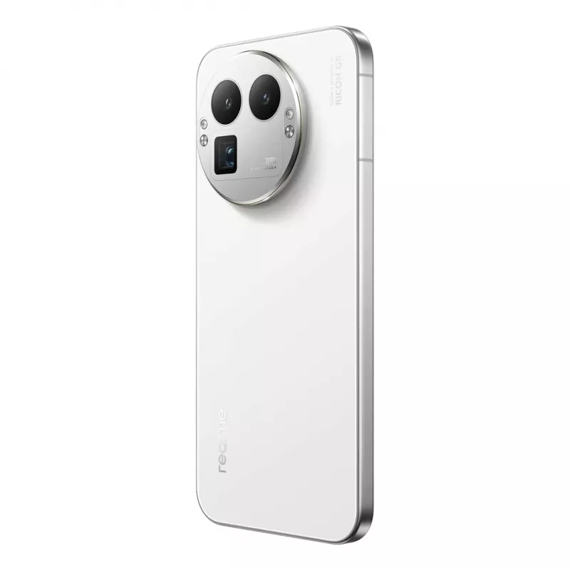 Smartphone REALME GT 8 Pro 5G — 6,79 Zoll AMOLED 3136×1440, Snapdragon 8 Elite, 16 GB RAM, 512 GB, 50/200/50 MP, 7000 mAh, Weiß