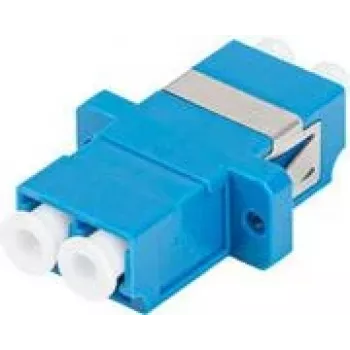 Glasfaseradapter LANBERG FA-LCUP-SD01-0001-BU Singlemode LC/UPC Duplex-Adapter, blau
