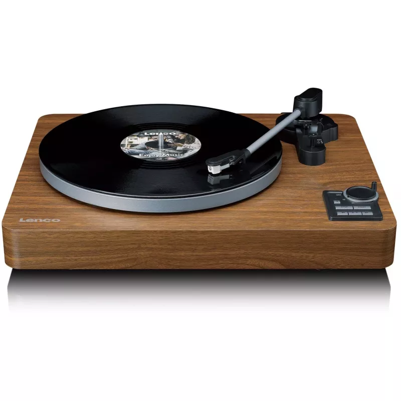 Plattenspieler Lenco LBTA-165 Holz mit Bluetooth-Konnektivität