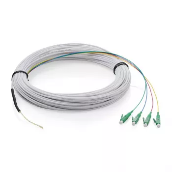 FTTH-Dropkabel DIGITUS DK-3904LCA-50-1 Singlemode 4 Fasern 4 LC/APC 50 m