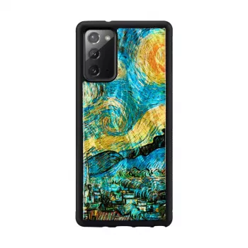 iKins Schutzhülle für Samsung Galaxy Note 20 – starry night Schwarz