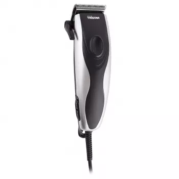 Tristar | Haartrimmer | Step precise 3 - 12 mm | Schwarz/Edelstahl