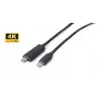 Microconnect USB3.1CMDP1 USB-Grafikadapter 3840 x 2160 Pixel Schwarz