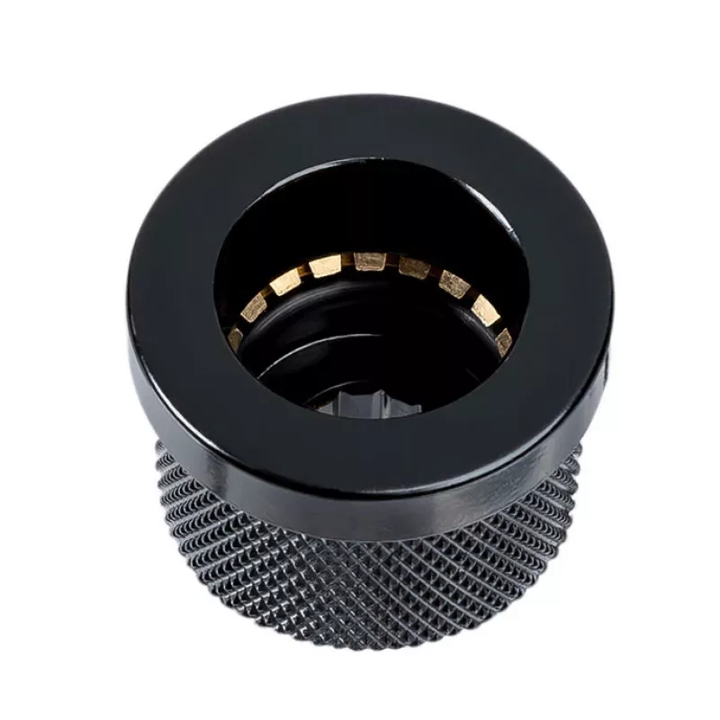 Adapter-Fitting PHANTEKS EZ-FIT für PC-Kühlung, PETG, 16×16×12 mm, schwarz, 2er-Pack