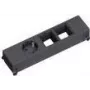 Bachmann POWER FRAME Stromverlängerung 0,2 m 1 AC-Steckdose Innenbereich Schwarz