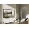 Feste TV-Wandhalterung GEMBIRD WM-100F-01 für 43–100 Zoll Bildschirme, Stahl, max. Belastung 75 kg, VESA 75x75–900x600