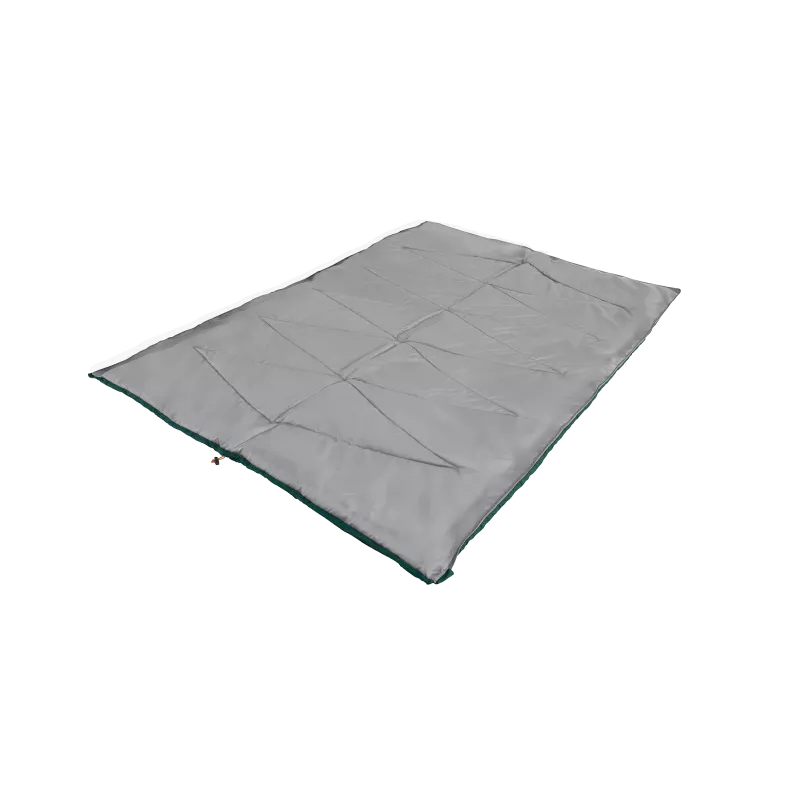 Easy Camp Starling Square Green 10°C | Schlafsack | Einweg, L-förmig