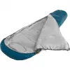 Easy Camp Starling Mummy Blue 8°C | Schlafsack | 210 x 75 x 50 cm | -5 bis 12 °C | Zwei-Wege-Reißverschluss mit Autolock