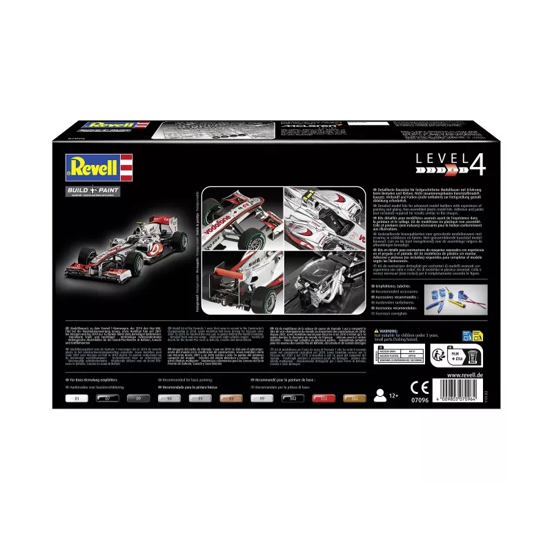 REVELL Plastikmodell McLaren Mercedes MP4-25 Lewis Hamilton — Maßstab 1:24