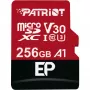 MicroSDXC-Speicherkarte PATRIOT PEF256GEP31MCX 256 GB Class 10 U3 V30 Lesen 100 MB/s Schreiben 80 MB/s mit SD-Adapter