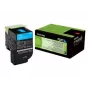 Lexmark 702C R Tonerkartusche 1 Stk. Original Cyan