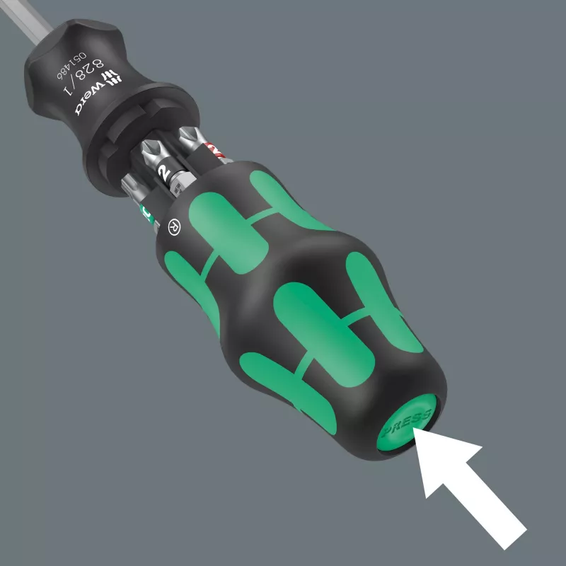 Wera Kraftform Kompakt 27 Set 1 Schraubendrehersatz mit ergonomischen Griffen und Präzisionsspitzen