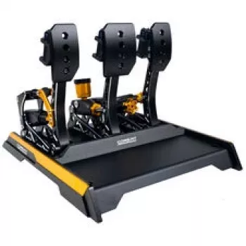 CONSPIT CPP EVO 3 V2 Pedalset mit hydraulischem Bremszylinder und Kupplung - Schwarz