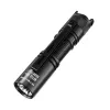 Handtaschenlampe Nitecore MT1A Pro — LED 50 lm, USB wiederaufladbar, 1100 mAh, Aluminium, wasserdicht, stoßfest, schwarz