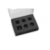 EK Water Blocks EK-Quantum Torque 6-Pack HDC 12 Drehmomentschlüssel-Endanschluss Schwarz 1/4 6 Stk.