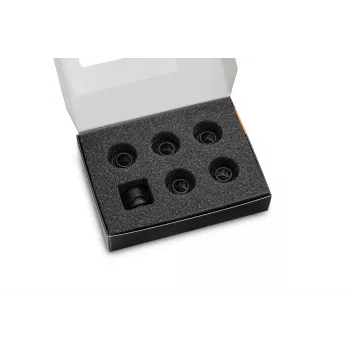 EK Water Blocks EK-Quantum Torque 6-Pack HDC 12 Drehmomentschlüssel-Endanschluss Schwarz 1/4 6 Stk.
