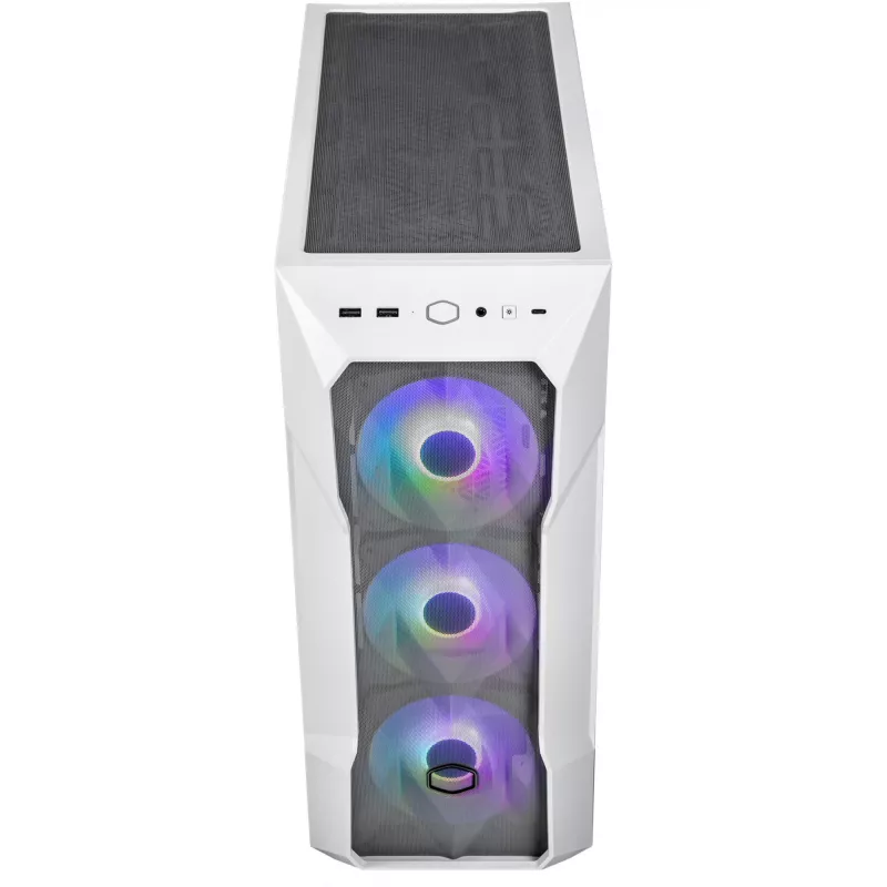 PC-Gehäuse Cooler Master MasterBox TD500 Mesh V2 Midi Tower Weiß