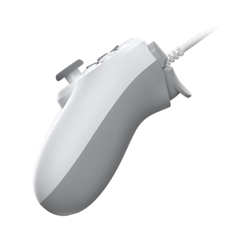 Kabelgebundener Gamecontroller GameSir T3 Lite WT Weiß – ergonomischer kabelgebundener Controller, kompatibel mit PC