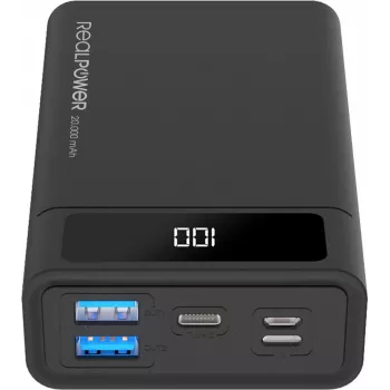 RealPower PB-20k PD - Schwarz