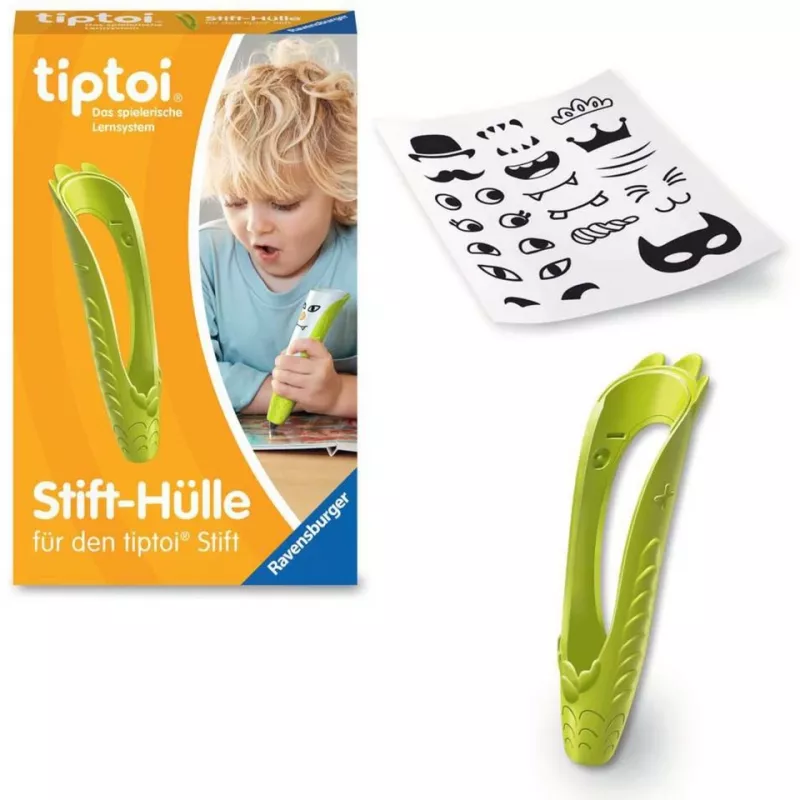 tiptoi pin-Hülle zum Wechseln in Grün, Schutzhülle Grün