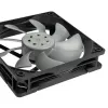 Lüfter Akasa OTTO SF12 Computergehäuselüfter 12 cm Schwarz Grau