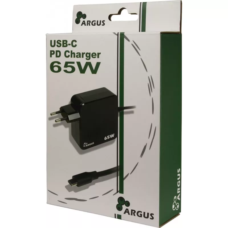 Ladegerät Inter-Tech PD-2065 Universal Schwarz AC Innenbereich