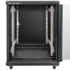Netzwerkschrank QOLTEC 54518 19 Zoll 15U — Stahlgehäuse für 19-Zoll-Geräte
