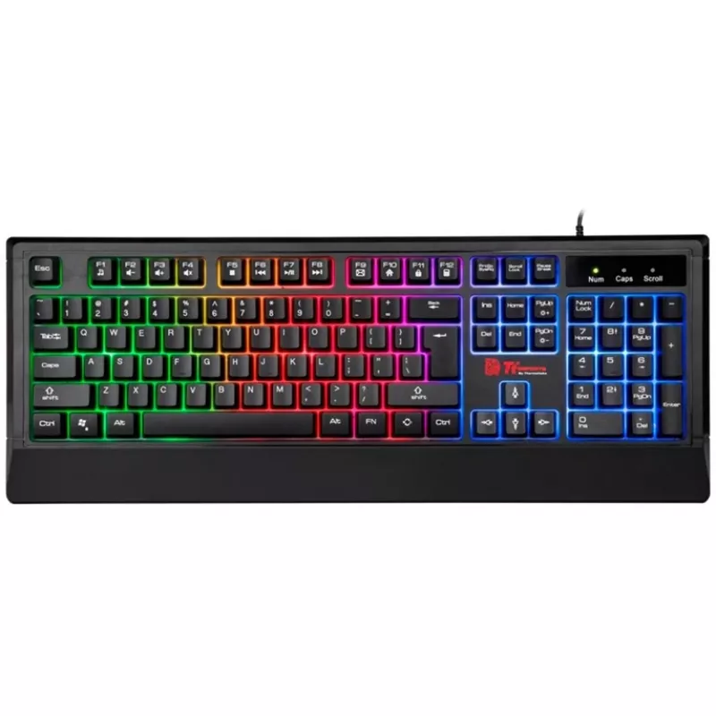Tt eSPORTS Challenger Combo USB QWERTY Deutsch Schwarz (CM-CHC-WLXXPL-GR)