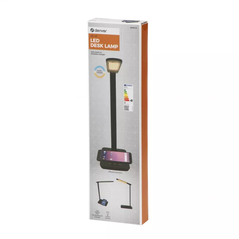 Tischleuchte Denver LQI-105 5W G Schwarz