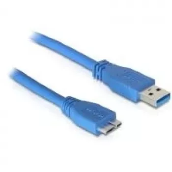 USB-Kabel DeLOCK 83502 USB 3.2 Gen 1 5m USB A Micro-USB B Blau