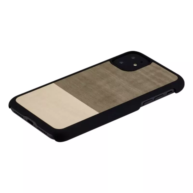 Smartphone-Hülle man and wood für iPhone 11 — schwarz, Schutzhülle