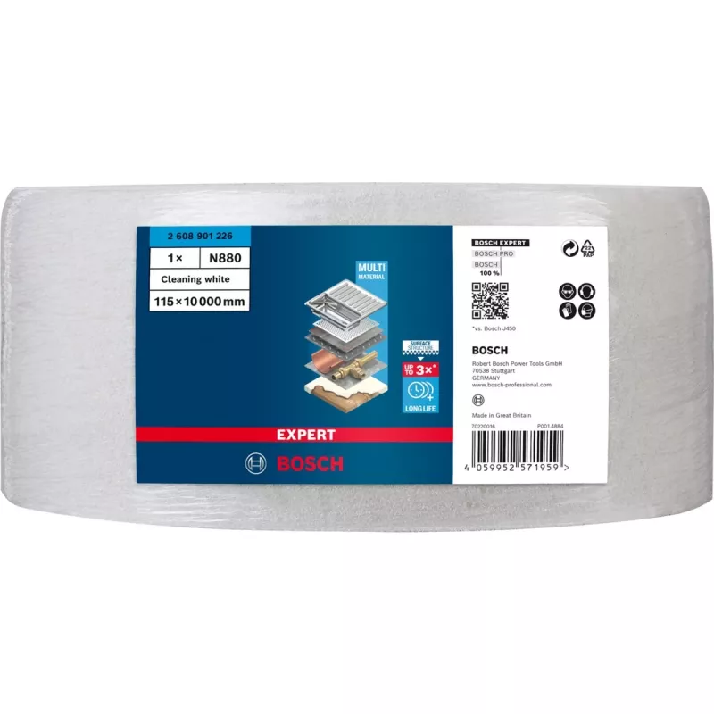 Bosch 2 608 901 226 Handschleifzubehör Reinigungsrolle 1 Stück