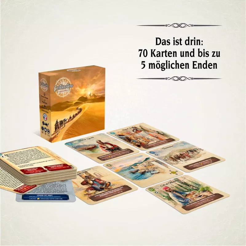 Cartaventura Karawanen, Kartenspiel