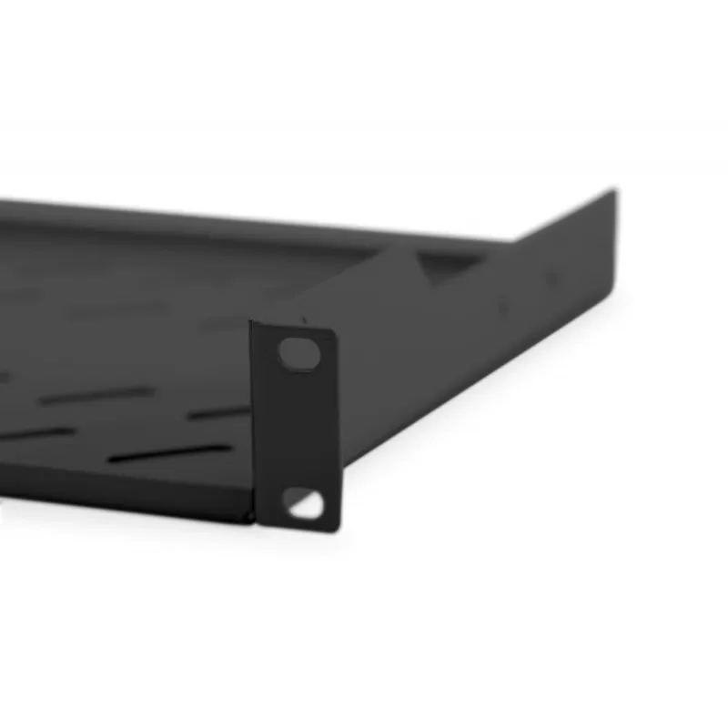 Ablage Digitus DN-19 TRAY-1-SW für festen Einbau in 19-Zoll-Schränke
