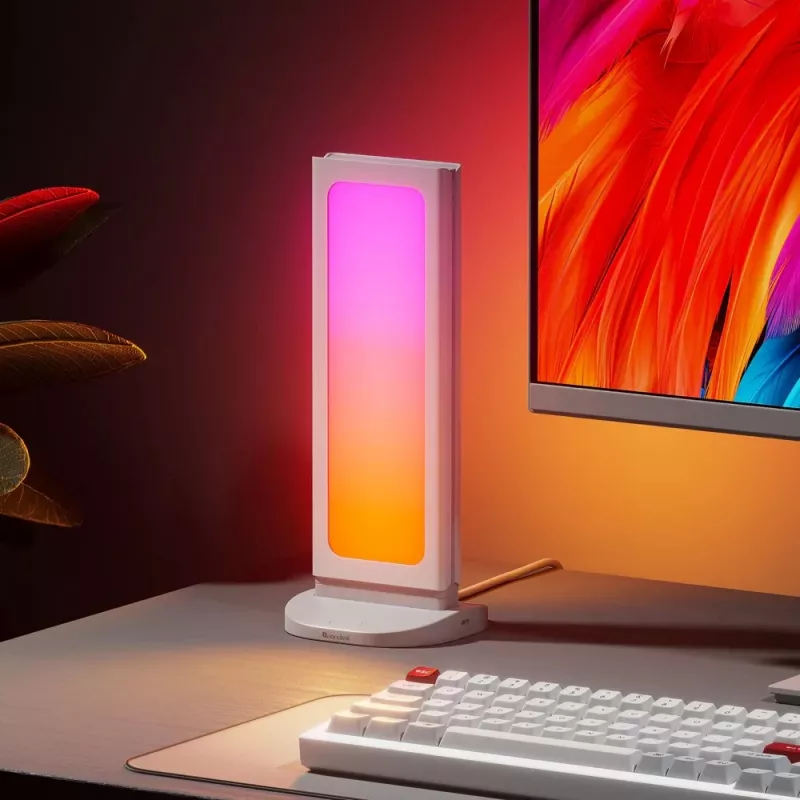 Nanoleaf Pegboard Desk Dock, Weiß | 15 W | RGB