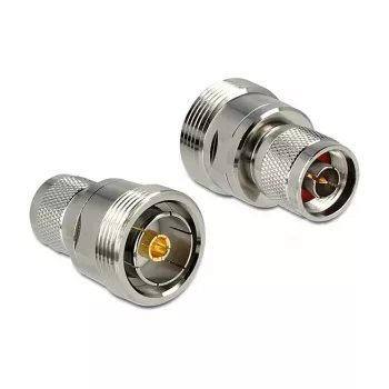Koaxialadapter DELOCK 88841 — Stecker 7/16 auf Stecker 7/16, 29×42,2×29 mm, 1 Stück